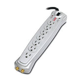 Schneider Electric P7V Essential Audio/Video 7 Outlet Coax Surge Protector